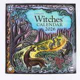 Witch's 2026 Calendar - Gothic Witchy Planner with Moon Phases, Wiccan Holidays, Magical Rituals