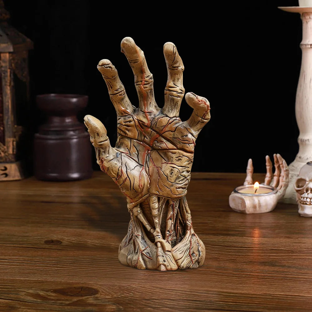 Halloween Resin Zombie Hand Decor Prop