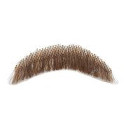 Invisible Fake Mustache Beard Trimmable Theatrical Facial Hair for Men
