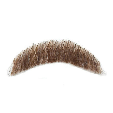 Invisible Fake Mustache Beard Trimmable Theatrical Facial Hair for Men