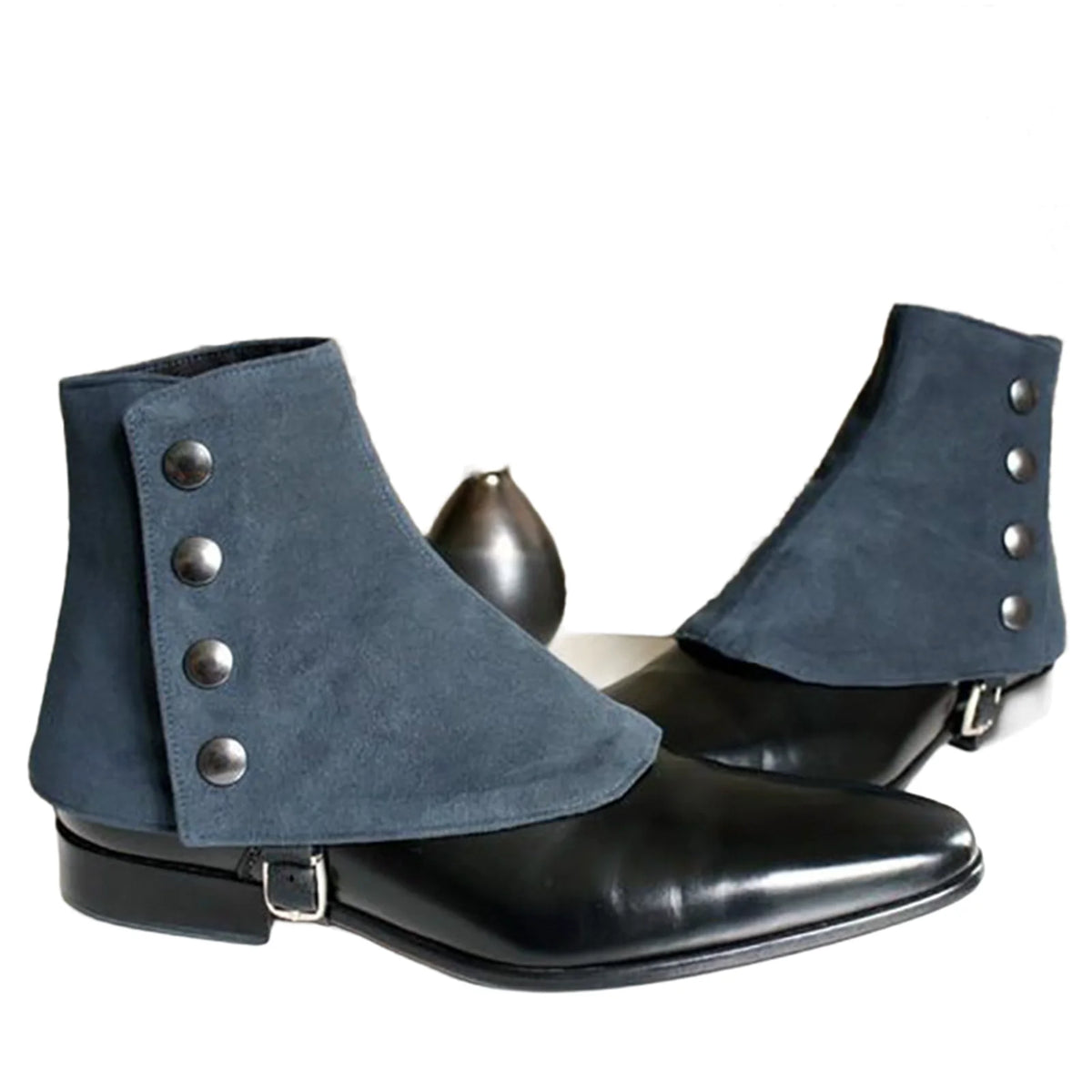 1920S Gangster Spats Boot Covers Costume Accessories