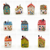 Ceramic House Charms English Cottage DIY Jewellery Making Necklace Bracelet Pendants
