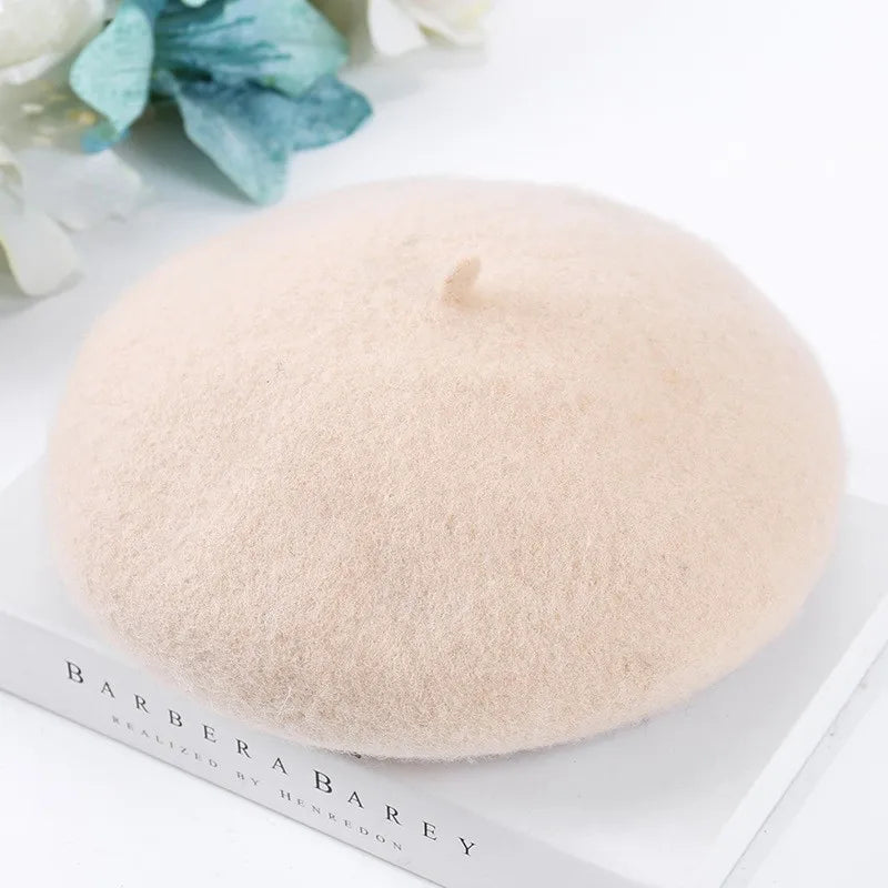 Wool Berets Autumn and Winter Soft Hats