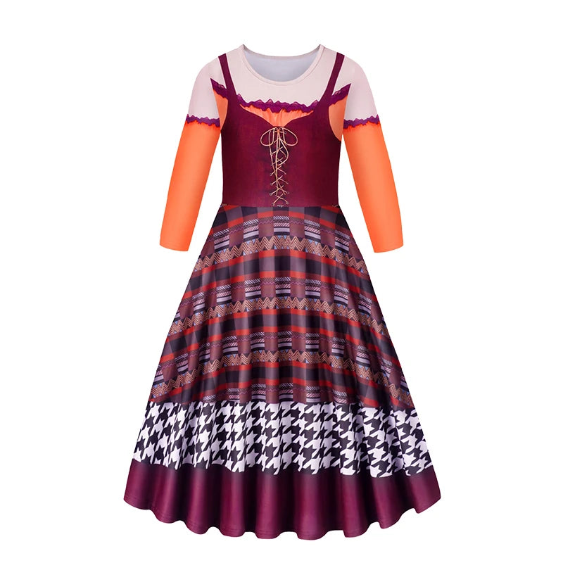 Hocus Pocus Sanderson Sisters Halloween Witch Cosplay Costume