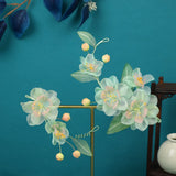 Silk Peony Hair Clip 1/2pcs Flower Hairpins Handmade Bridal Hair Accessories