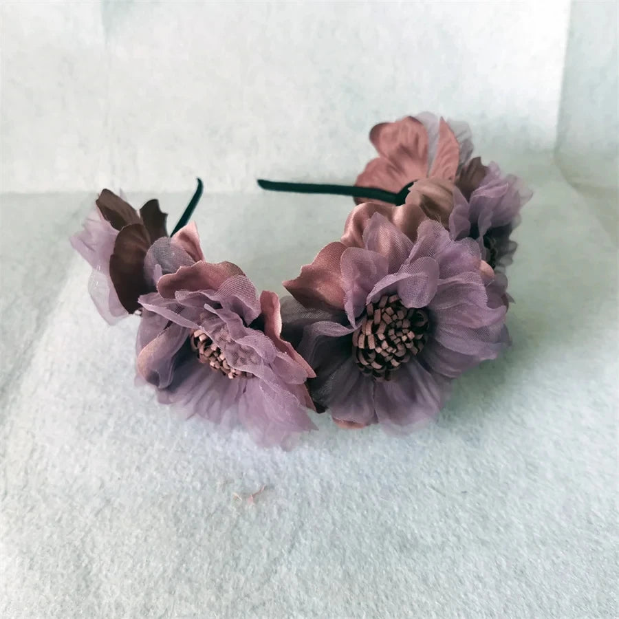 Bonny's Mesh Flower Headbands