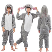 Rabbit Hoodie Easter Bunny Onesie Long Sleeve Jumpsuit