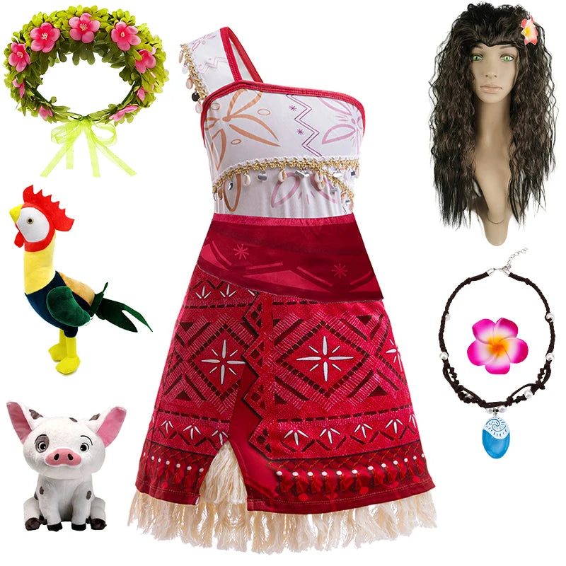 Moana and Maui Dress Ups Halloween Childrens Costumes