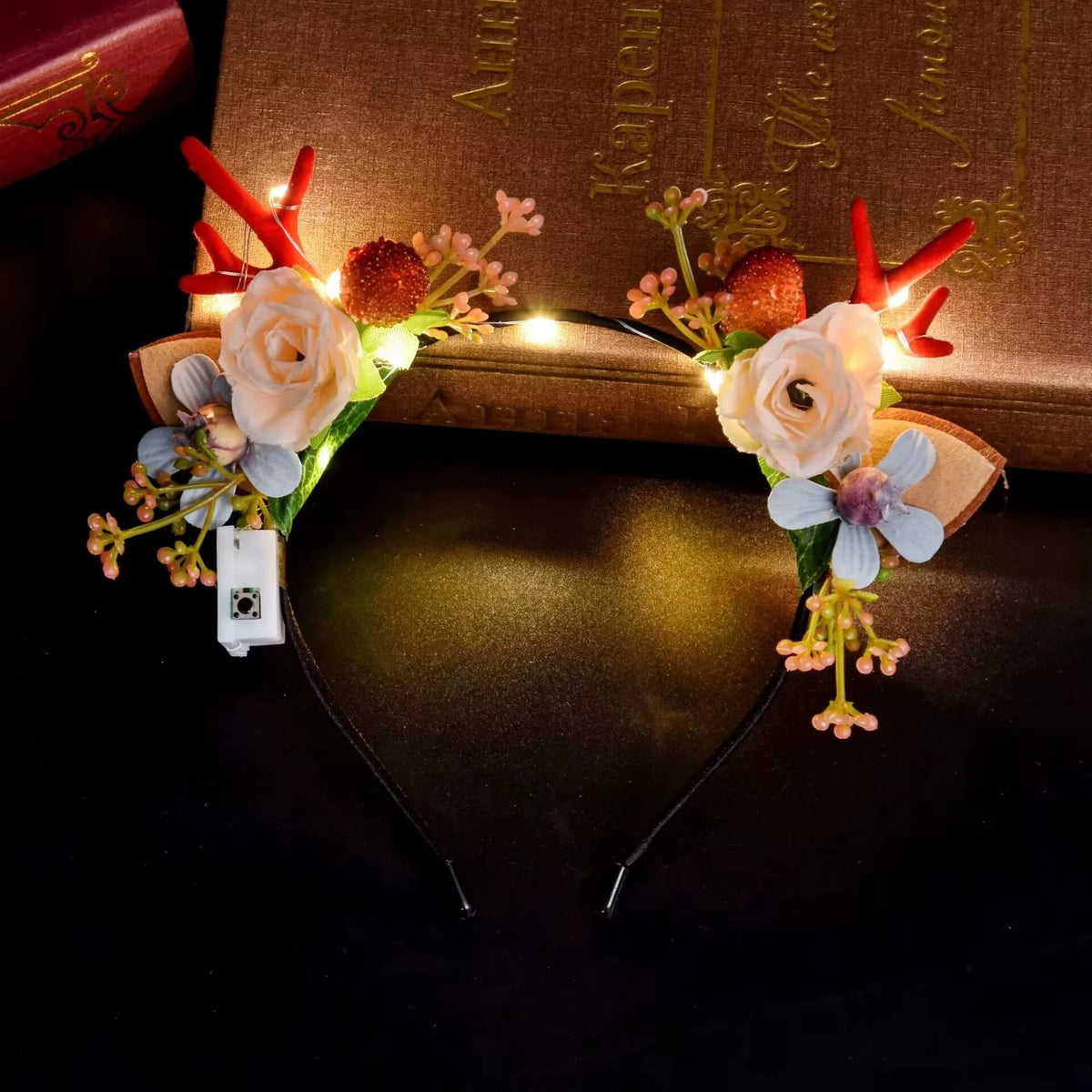 Christmas Antler Light Up Headbands