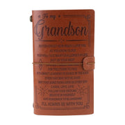 To My Son, Daughter, Grandson, Granddaughter, Wife, Sister, etc, Gift PU Leather  Journal Notebooks