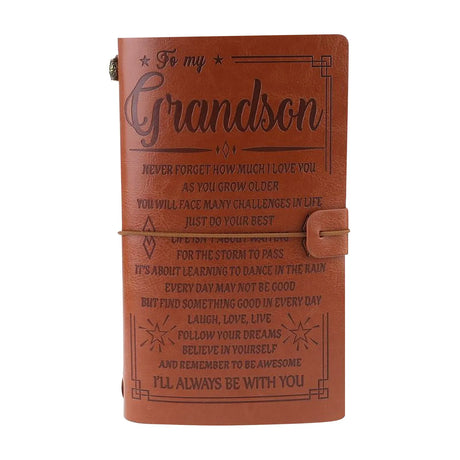 To My Son, Daughter, Grandson, Granddaughter, Wife, Sister, etc, Gift PU Leather  Journal Notebooks