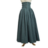 Renaissance Skirt Steampunk Victorian Empire High Waist