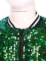 Kids Girls Sequinned Dance Bomber Jackets