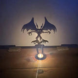 Krampusnacht Shadow Caster Candle Holder Shadow Projection Halloween Decoration