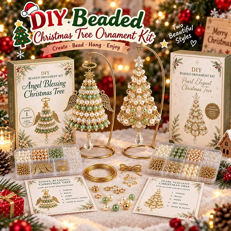 DIY Beading Christmas Tree Hanging Ornament Kit