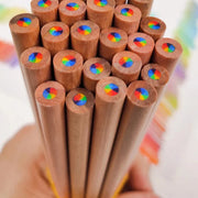10 Rainbow Pencils