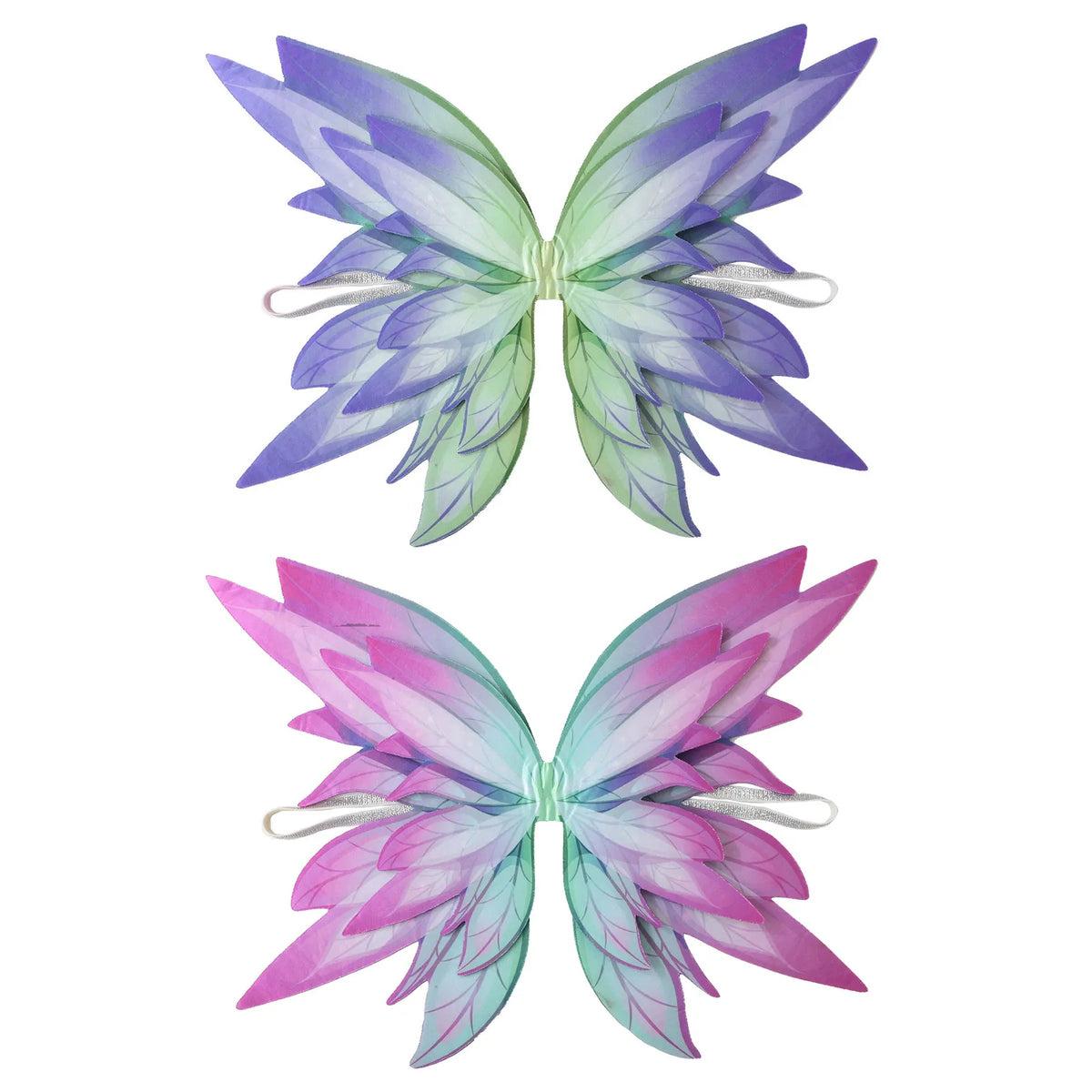 Princess Fairy Gradient Wings Costume Elf Wings