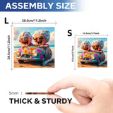 The Goal Unique Shape Wooden Jigsaw Puzzles