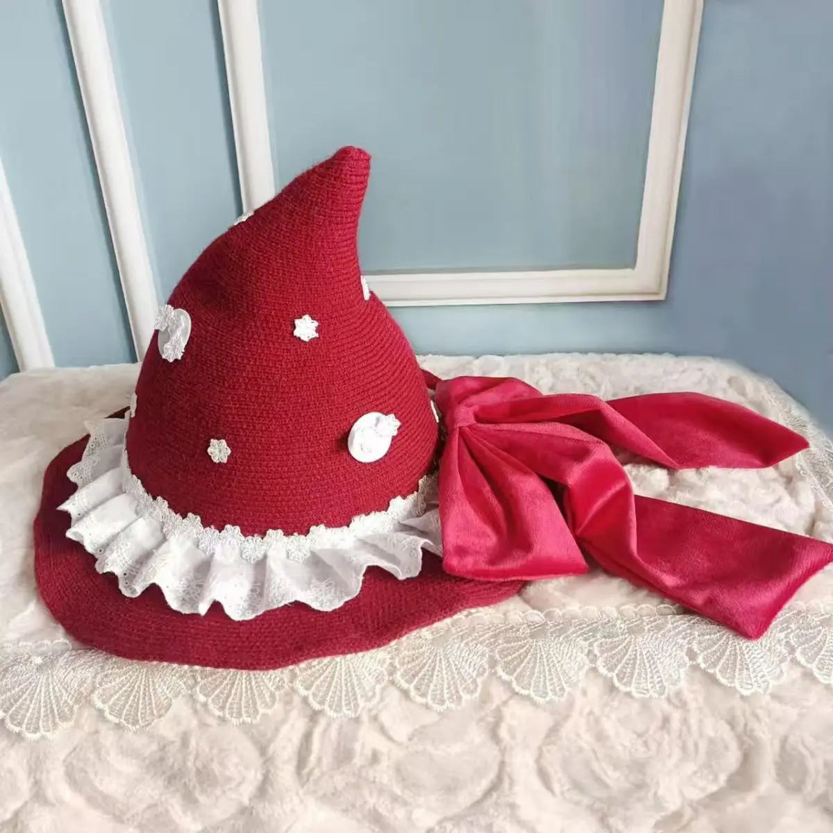 Handmade Little Red Mushroom Costume Set