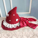 Handmade Little Red Mushroom Costume Set