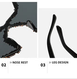 Dead Set Diamond Rock Star Sunglasses