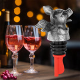 When Pigs Fly Two in One Bottle Stopper and Pourer