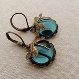 Delightful Dragonfly Drop Earrings