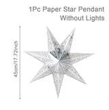 Paper Star Party Lantern Christmas Decorations