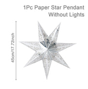 Paper Star Party Lantern Christmas Decorations