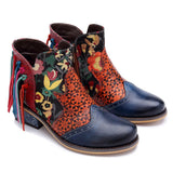 Tabby's Genuine Leather Ankle Boots