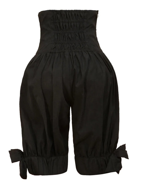 Gothic Black Steampunk Pumpkin Bloomers