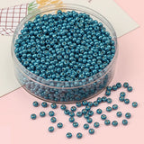 2 3 4mm Metallic Plated Glass Seed Beads Round Japanese Miyuki Seedbeads Loose Spacer Beads for Jewerly Making DIY Needlework