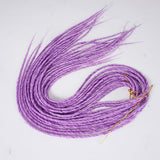 Double Dreadlocks Braids Synthetic Hair Extensions Twist 10 or 20 Strands