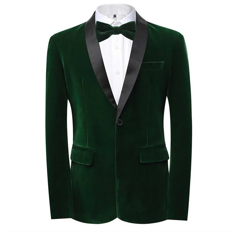 Velvet Suit Jacket