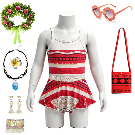 Princess Moana Little Girls Swimsuits