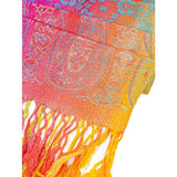 Rainbow Pashmina Scarfs Large Soft Warm Shawl Wrap