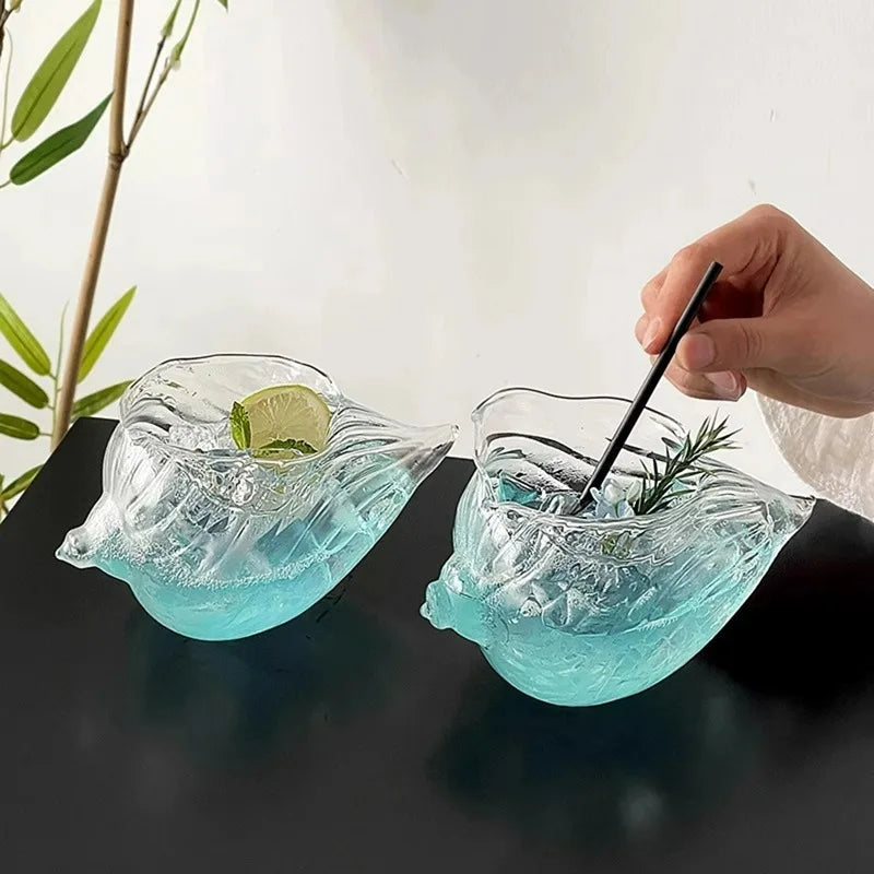 Conch Shell Cocktail Glasses Wine Glass Drinkware