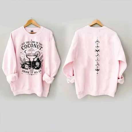Midnight Margaritas Practical Magic Sweatshirt Pullover