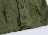 Woodsman Ripped Denim Vests Jackets