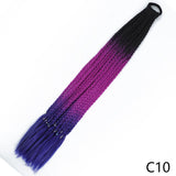 Long Braided Ponytail Hair Extensions 60CM
