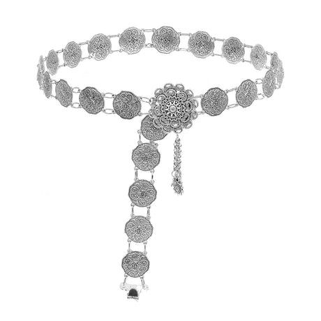 Gypsy Silver Shimmy Belts Belly Dance Hip Jewellery