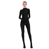 Cat Burglar Adult Spandex Full Body Zentai Footed Jumpsuit Unisex Bodysuit Unitard Halloween Costume