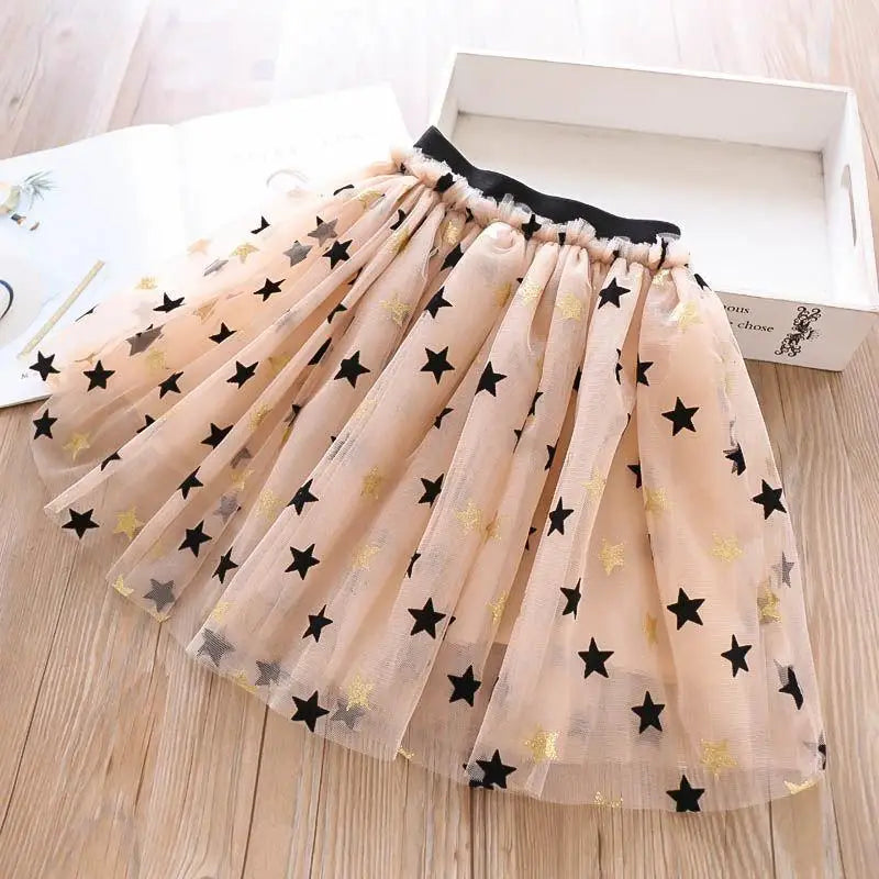 Swan T-Shirt+Sequin Skirts 2Pcs Baby Girls Clothing Sets Cotton Outfits