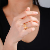 Open Butterfly Ring Stainless Steel Gifts Under $10