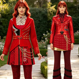 Red Descendants Wicked Wonderland Cosplay Set Halloween Costume