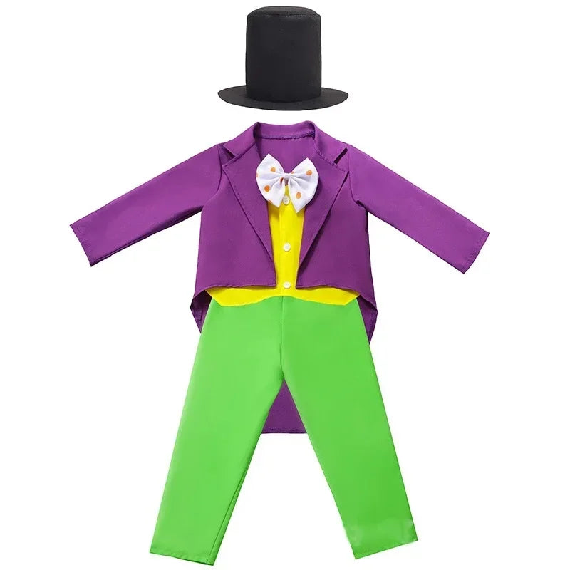 Willy Wonka Charlie and the Chocolate Factory Oompa Loompa Cosplay Book Week Halloween Costumes
