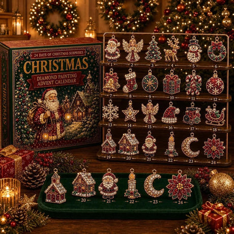 Christmas Craft Advent Calendars 24 Days of Christmas Miniatures To Make and/or Collect 17 Sets to Choose From