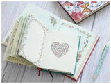 Colouring Notebooks Hardcover Art Journal 148 Sheets Illustrated Diary