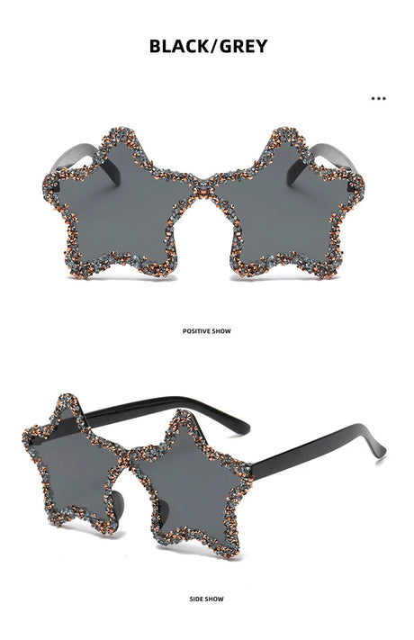 Dead Set Diamond Rock Star Sunglasses
