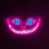 Cheshire Cat LED Neon Wall Art Halloween Decoration